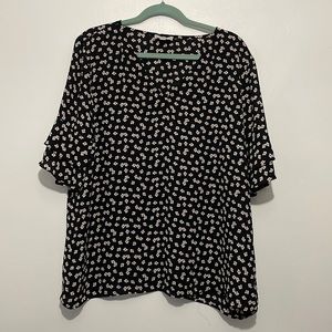 Loft Outlet black blouse